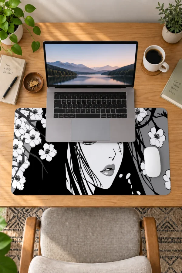 Mono Sakura 60x40 Gaming Mousepad Mono Sakura Dizüstü Gaming Mousepad