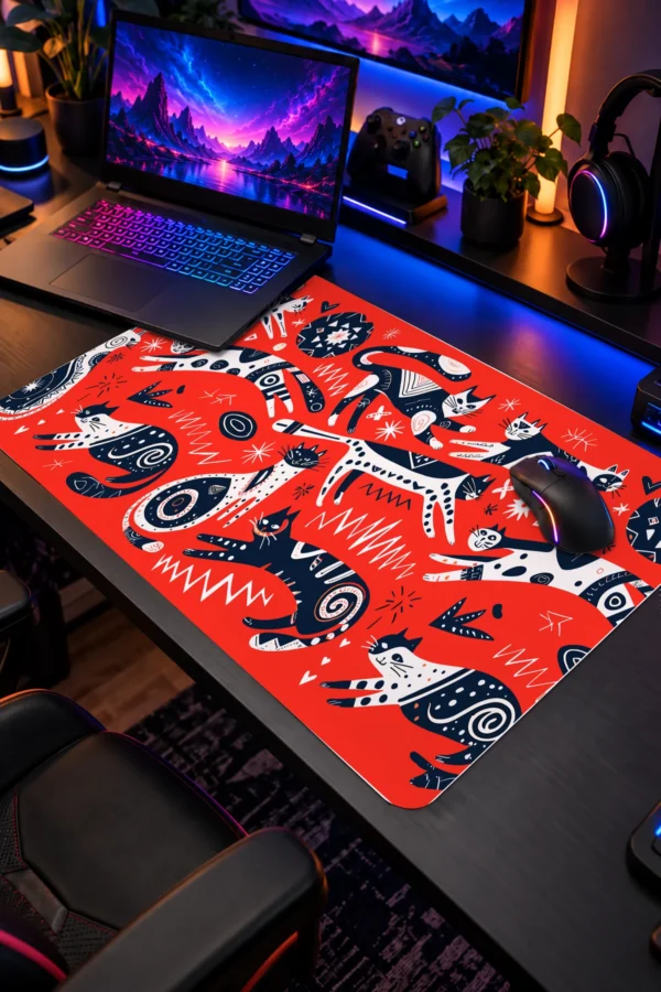 Catstronomy Dizüstü Gaming Mousepad
