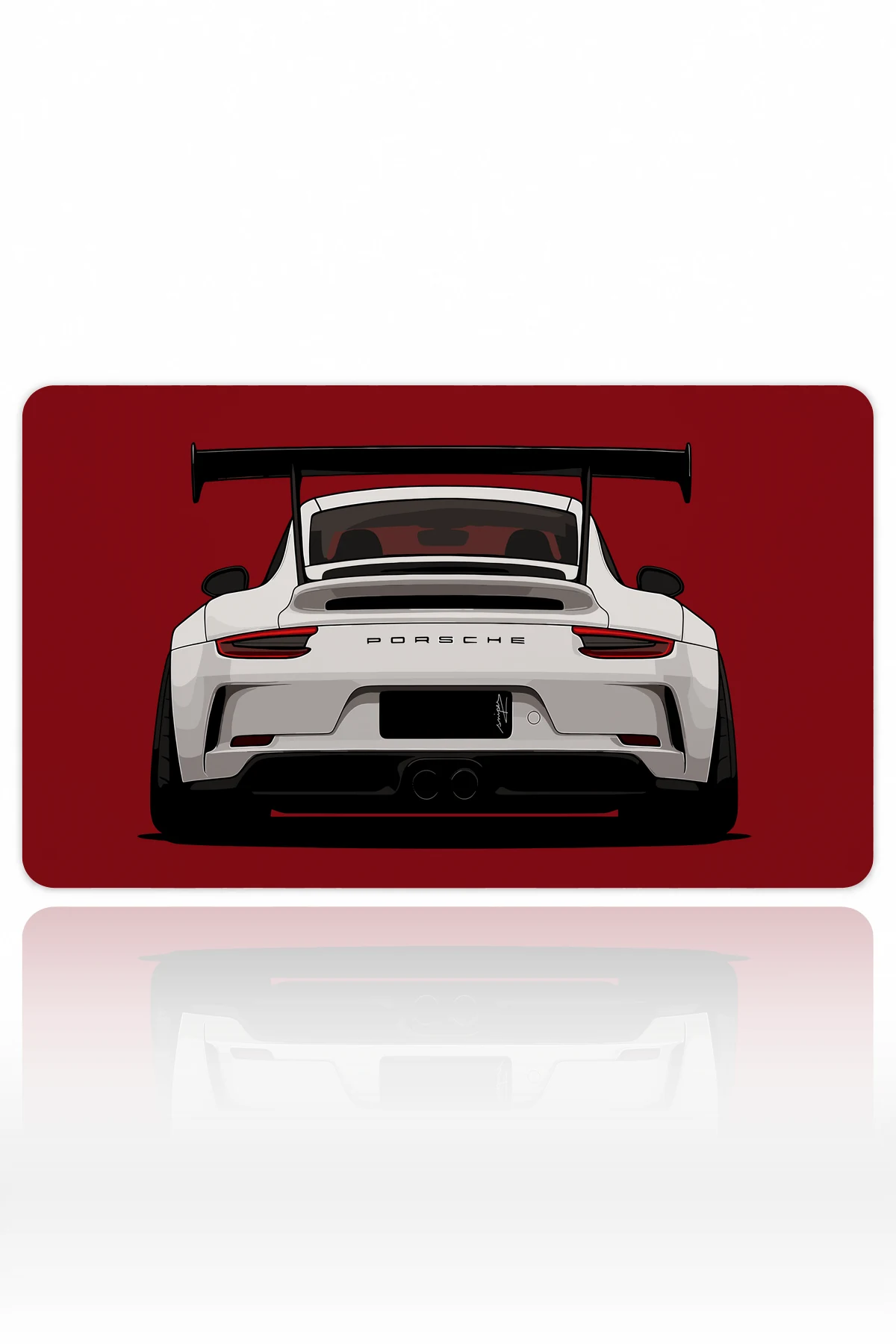 Araba Modelleri Red Velocity Dizüstü Gaming Mousepad