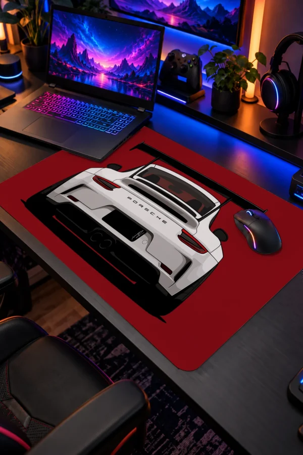 Araba Modelleri Red Velocity Dizüstü Gaming Mousepad