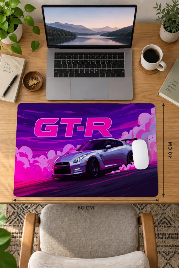Araba Modelleri Neon Drift Legend Dizüstü Gaming Mousepad
