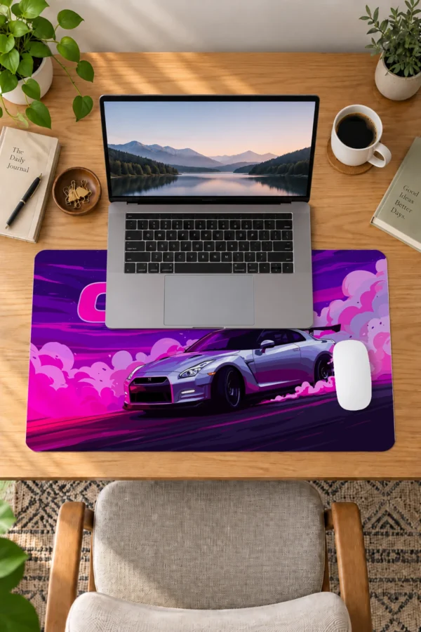 Araba Modelleri Neon Drift Legend Dizüstü Gaming Mousepad