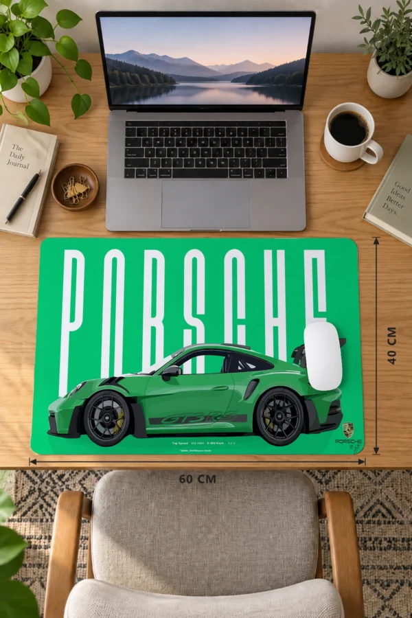 Araba Modelleri Emerald Dominance Dizüstü Gaming Mousepad