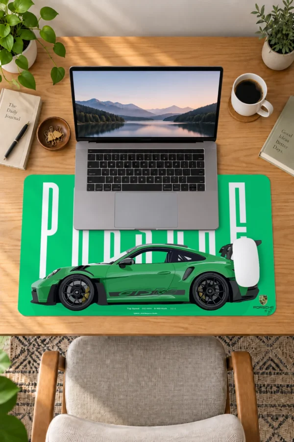 Araba Modelleri Emerald Dominance Dizüstü Gaming Mousepad