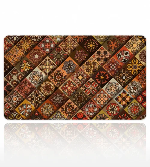 Vintage Mosaic 60x40 Gaming Mousepad Vintage Mosaic Dizüstü Gaming Mousepad