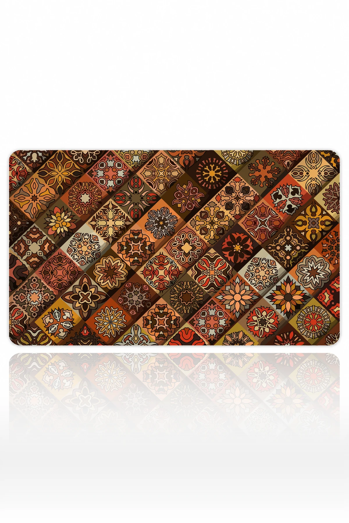 Vintage Mosaic Dizüstü Gaming Mousepad