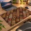 Vintage Mosaic Dizüstü Gaming Mousepad