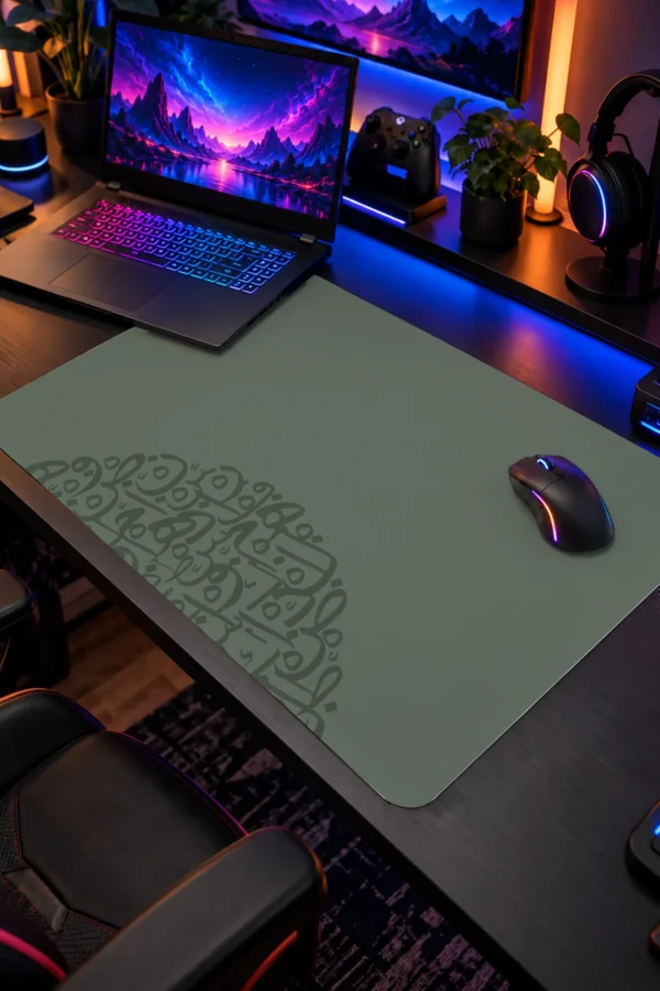 Sacred Calligraphy 60x40 Gaming Mousepad Sacred Calligraphy Dizüstü Gaming Mousepad