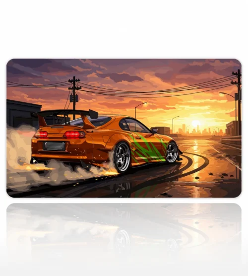 Asphalt Drift 60x40 Gaming Mousepad Araba Modelleri Asphalt Drift Dizüstü Gaming Mousepad