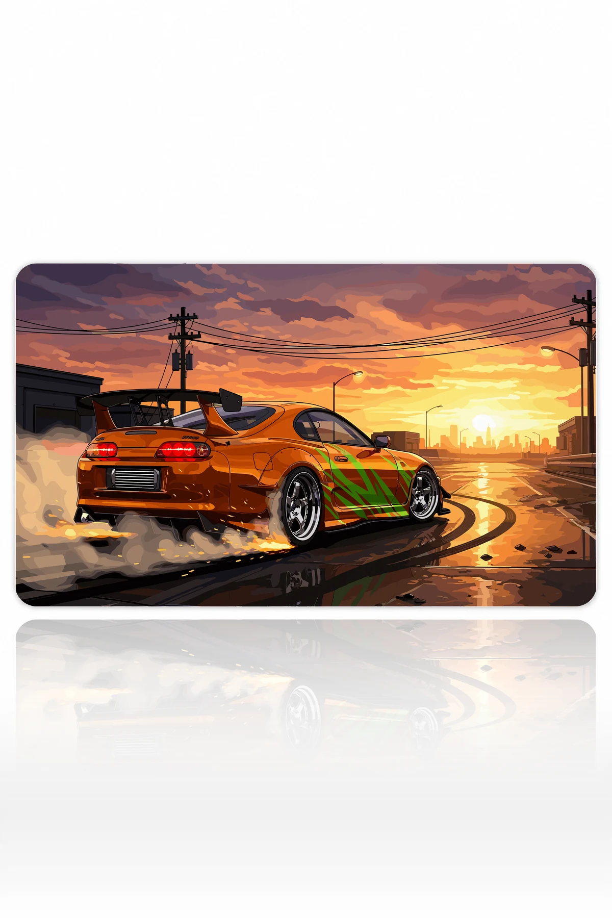 Araba Modelleri Asphalt Drift Dizüstü Gaming Mousepad