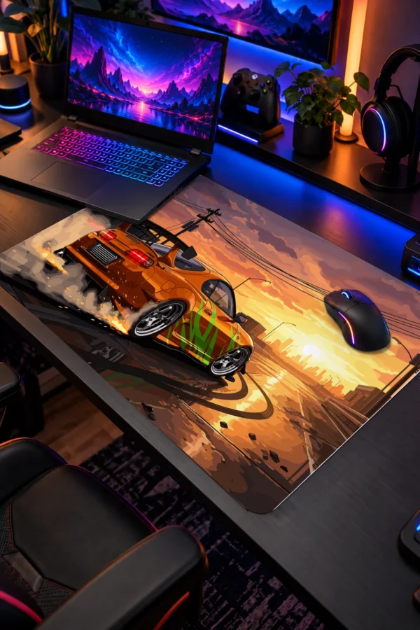 Araba Modelleri Asphalt Drift Dizüstü Gaming Mousepad