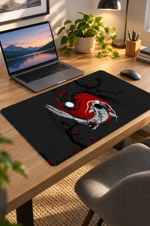 Yin Koi 60x40 Gaming Mousepad Yin Koi Dizüstü Gaming Mousepad