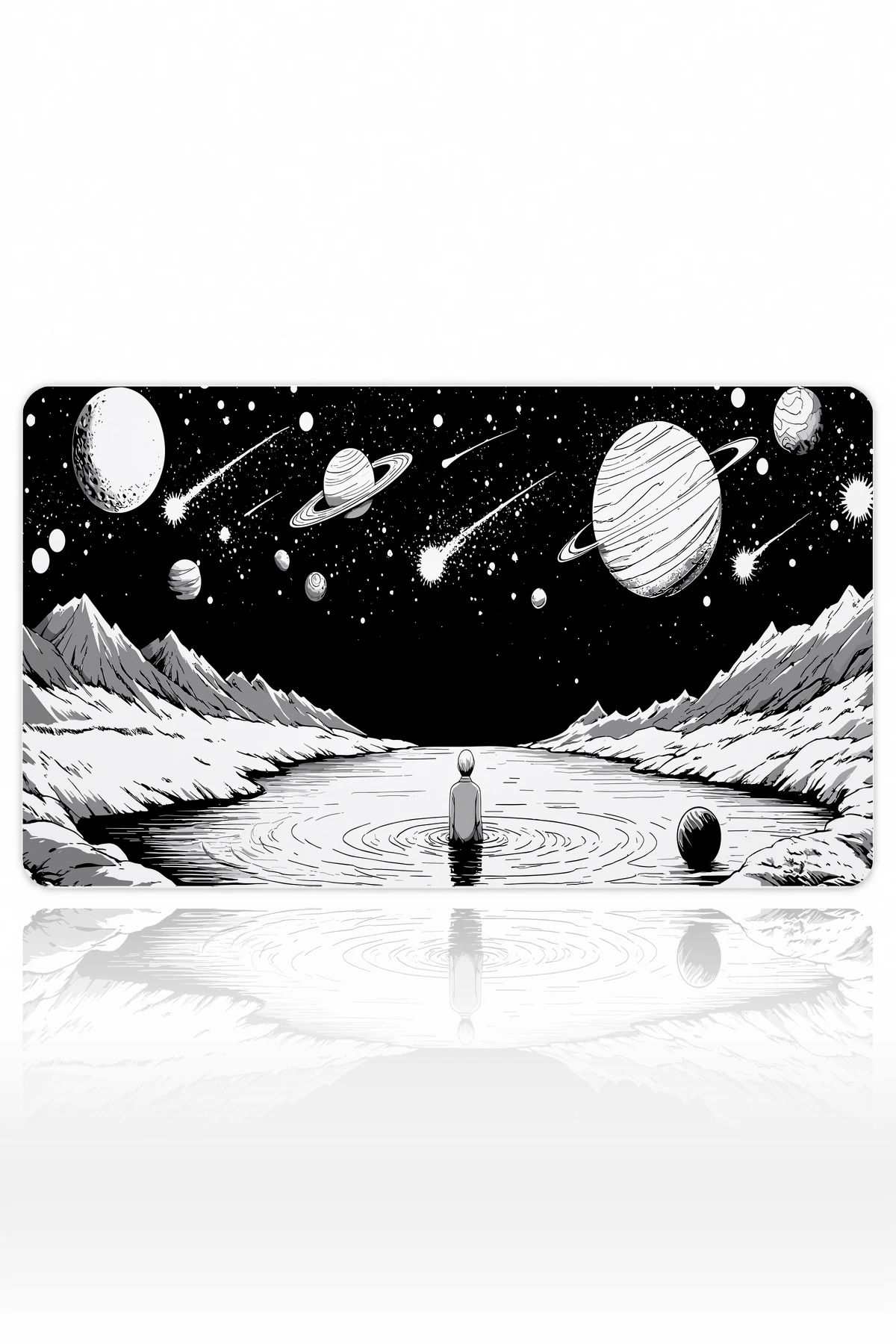 Cosmic Solitude 60x40 Gaming Mousepad Cosmis Solitude Dizüstü Gaming Mousepad
