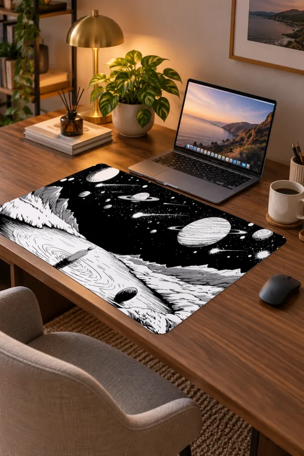 Cosmic Solitude 60x40 Gaming Mousepad Cosmis Solitude Dizüstü Gaming Mousepad