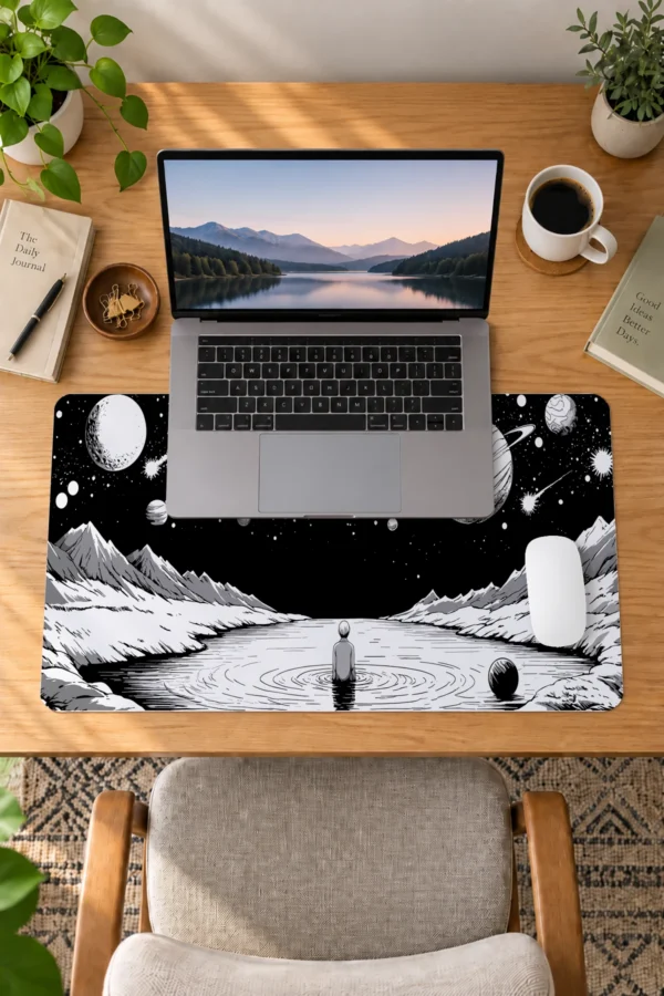 Cosmic Solitude 60x40 Gaming Mousepad Cosmis Solitude Dizüstü Gaming Mousepad