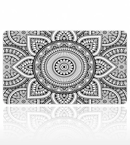 Zen Mandala 60x40 Gaming Mousepad Zen Mandala Dizüstü Gaming Mousepad