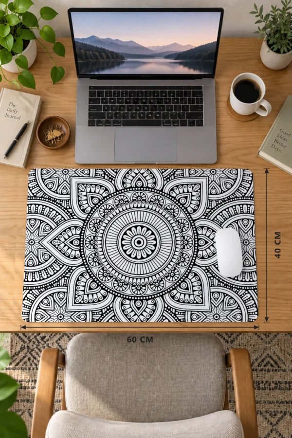 Zen Mandala Dizüstü Gaming Mousepad