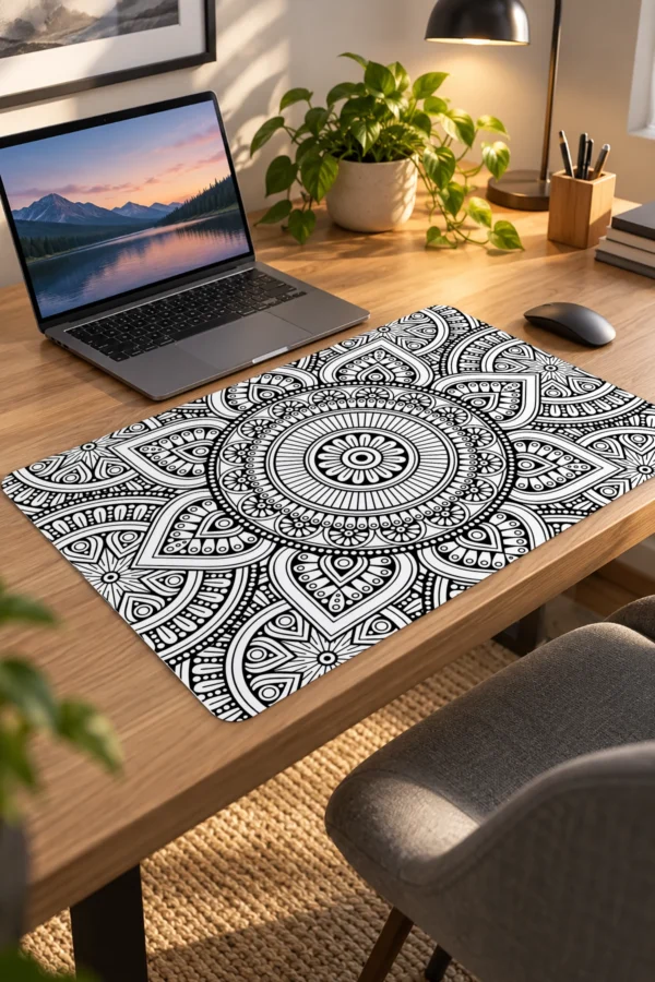 Zen Mandala Dizüstü Gaming Mousepad