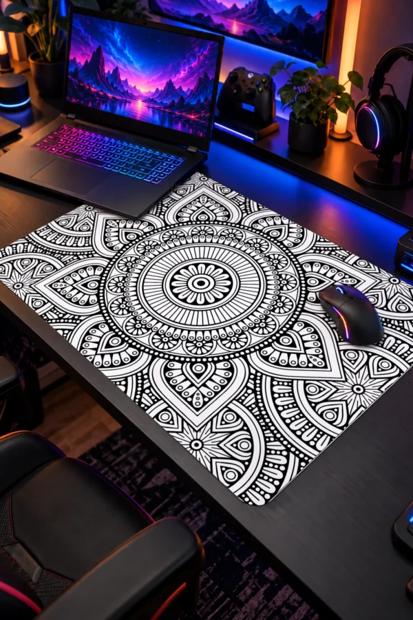Zen Mandala Dizüstü Gaming Mousepad