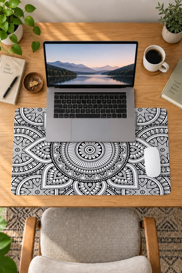 Zen Mandala Dizüstü Gaming Mousepad