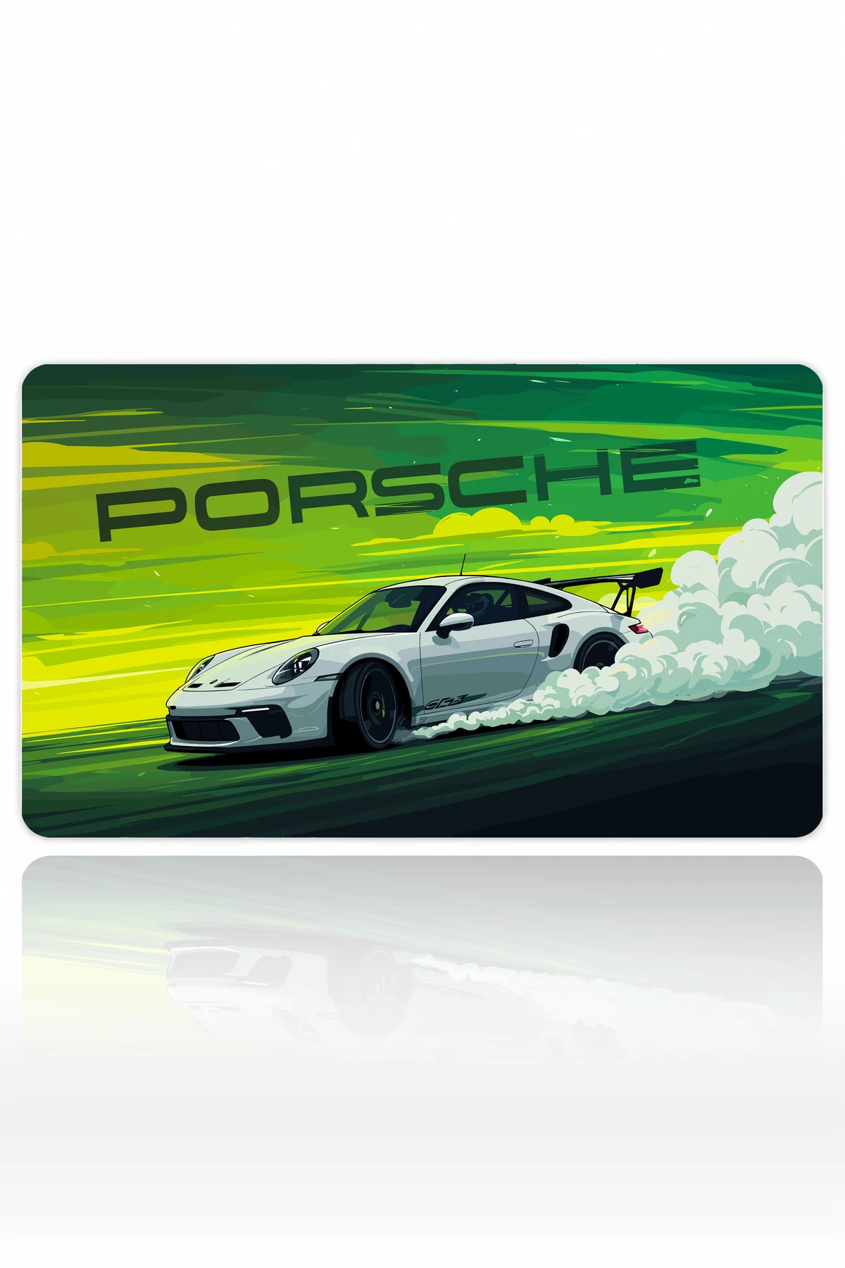 Neon Turbo 60x40 Gaming Mousepad Araba Modelleri Neon Turbo Dizüstü Gaming Mousepad