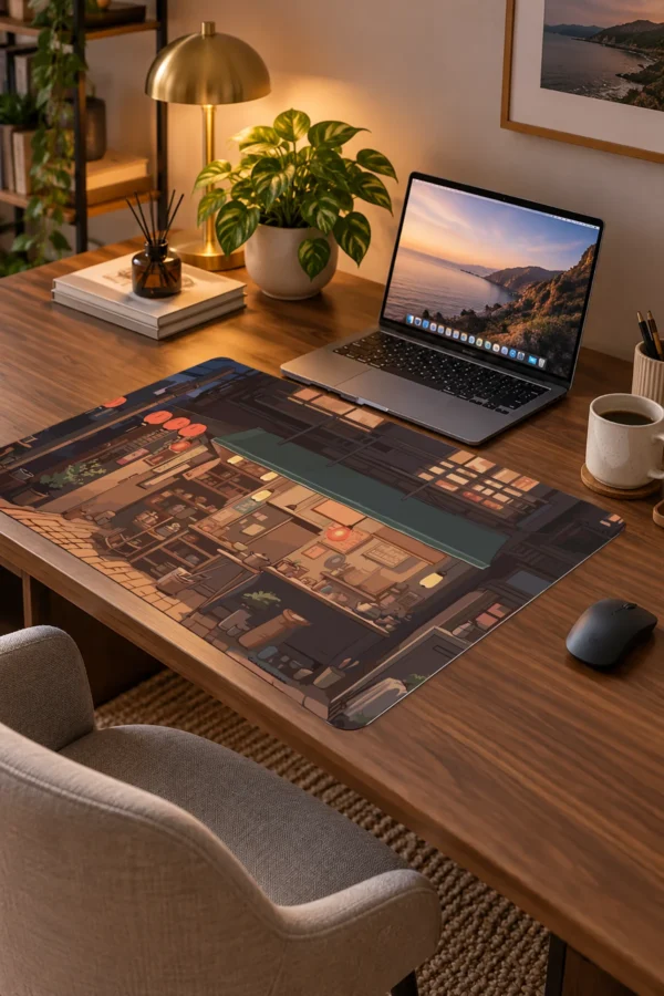 Neon Alley Dizüstü Gaming Mousepad