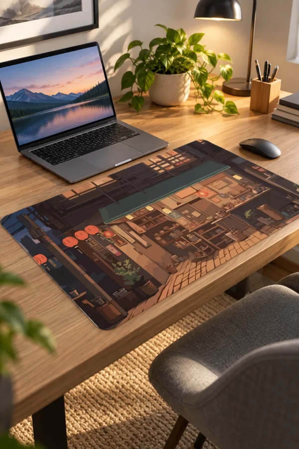 Neon Alley Dizüstü Gaming Mousepad