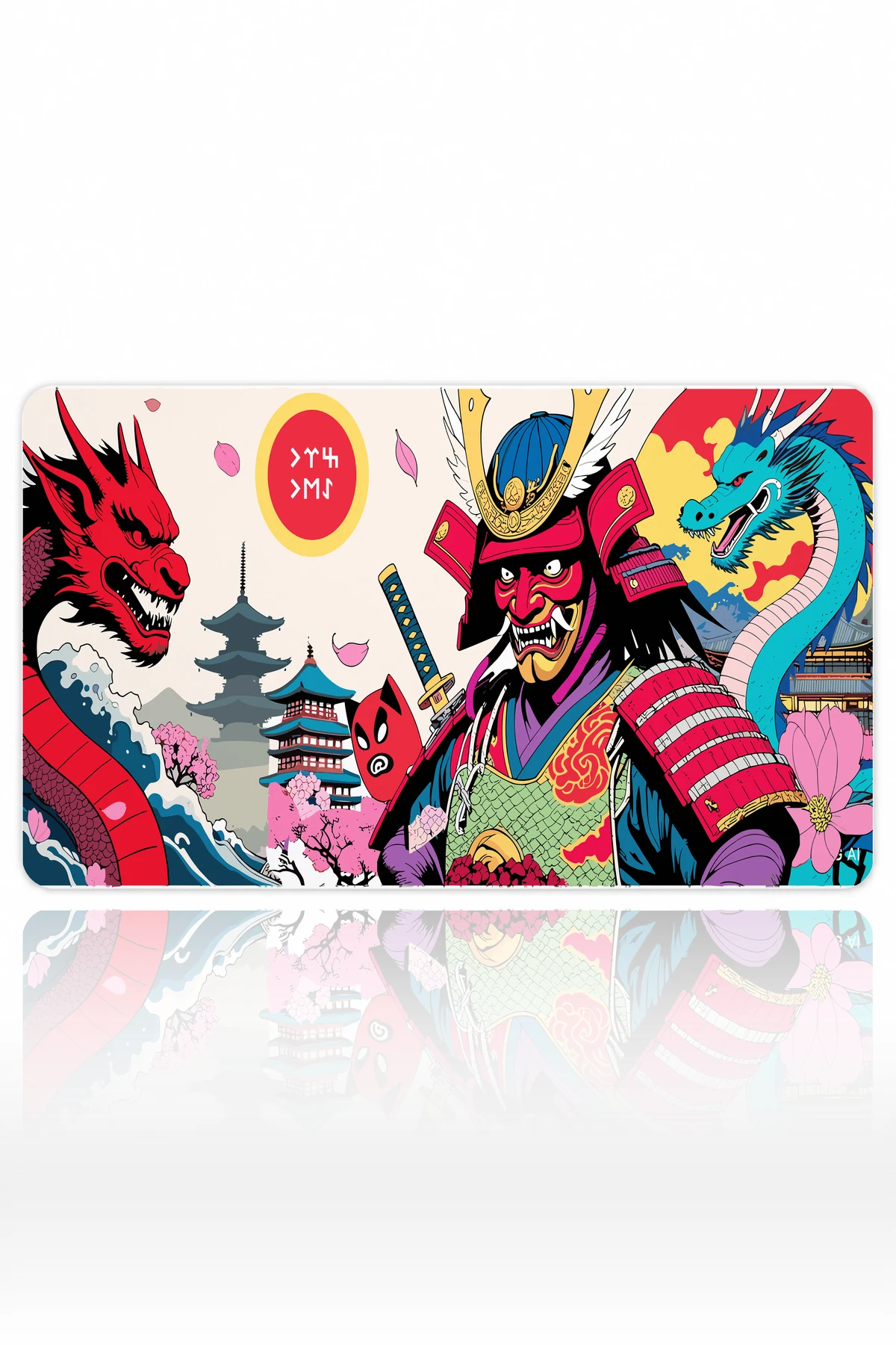 Demon of the Rising Sun 60x40 Gaming Mousepad Demon Of The Rising Sun Dizüstü Gaming Mousepad