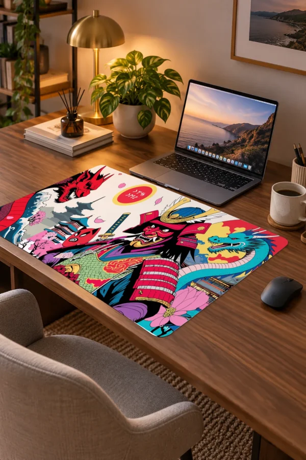 Demon of the Rising Sun 60x40 Gaming Mousepad Demon Of The Rising Sun Dizüstü Gaming Mousepad