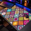Color Mandala Dizüstü Gaming Mousepad