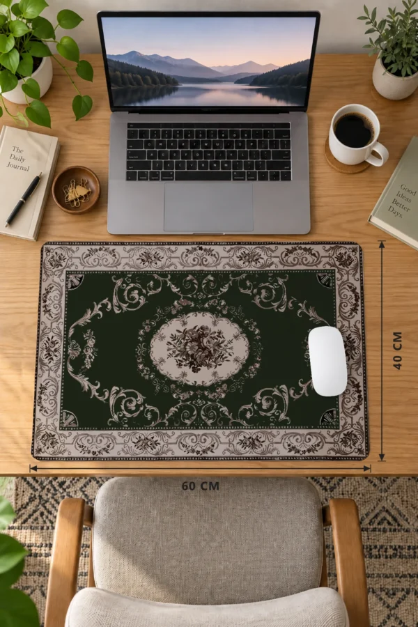 Heritage Rug 60x40 Gaming Mousepad Halı Desenleri Heritage Rug Dizüstü Gaming Mousepad
