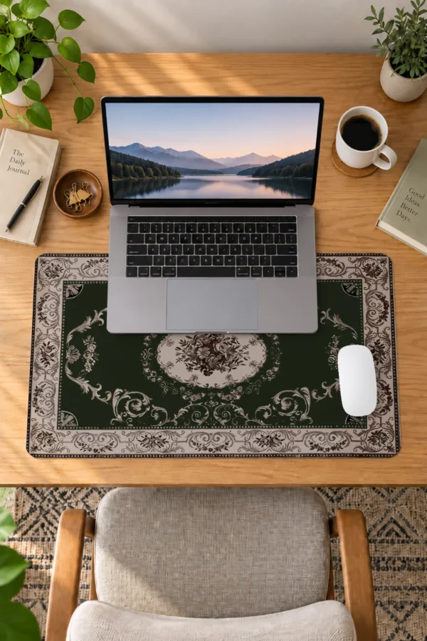 Heritage Rug 60x40 Gaming Mousepad Halı Desenleri Heritage Rug Dizüstü Gaming Mousepad