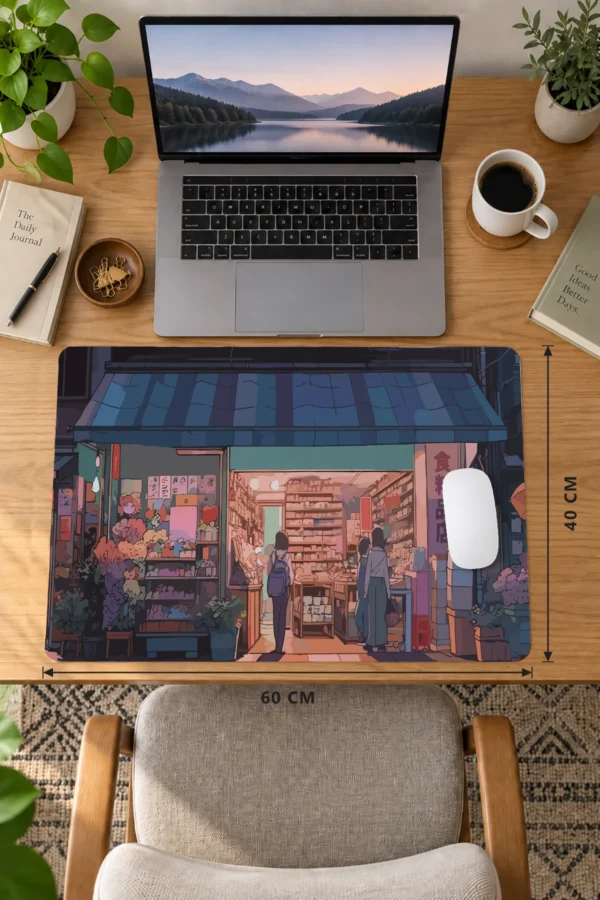 Tokyo Market Dizüstü Gaming Mousepad