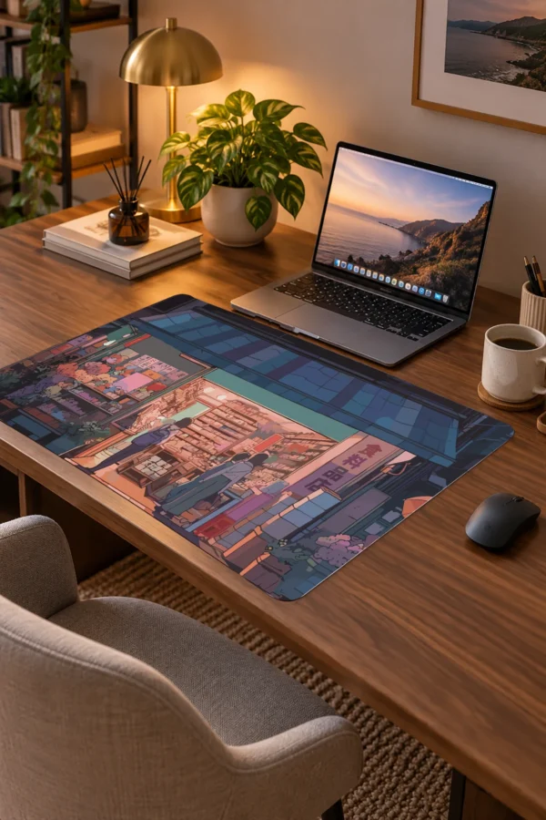 Tokyo Market Dizüstü Gaming Mousepad