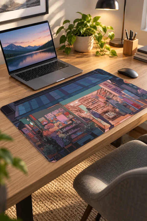 Tokyo Market Dizüstü Gaming Mousepad