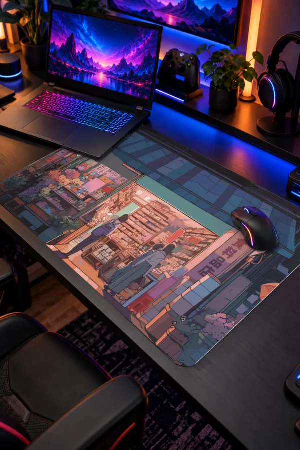 Tokyo Market Dizüstü Gaming Mousepad