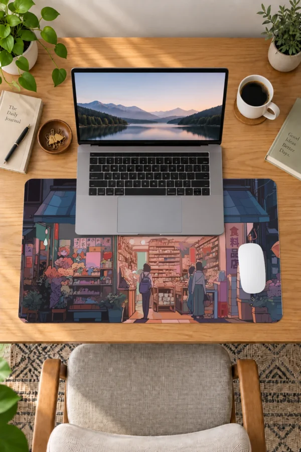 Tokyo Market Dizüstü Gaming Mousepad
