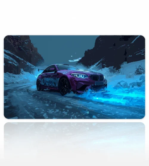 Frozen Drift 60x40 Gaming Mousepad Araba Modelleri Frozen Drift Dizüstü Gaming Mousepad