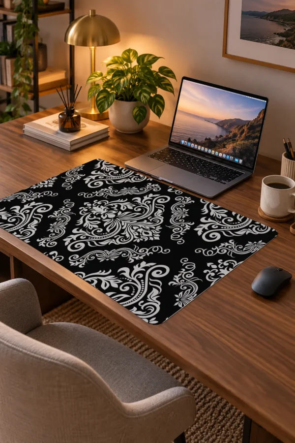 Silver Baroque Dizüstü Gaming Mousepad
