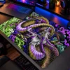 Ember Dragon Mor Dizüstü Gaming Mousepad