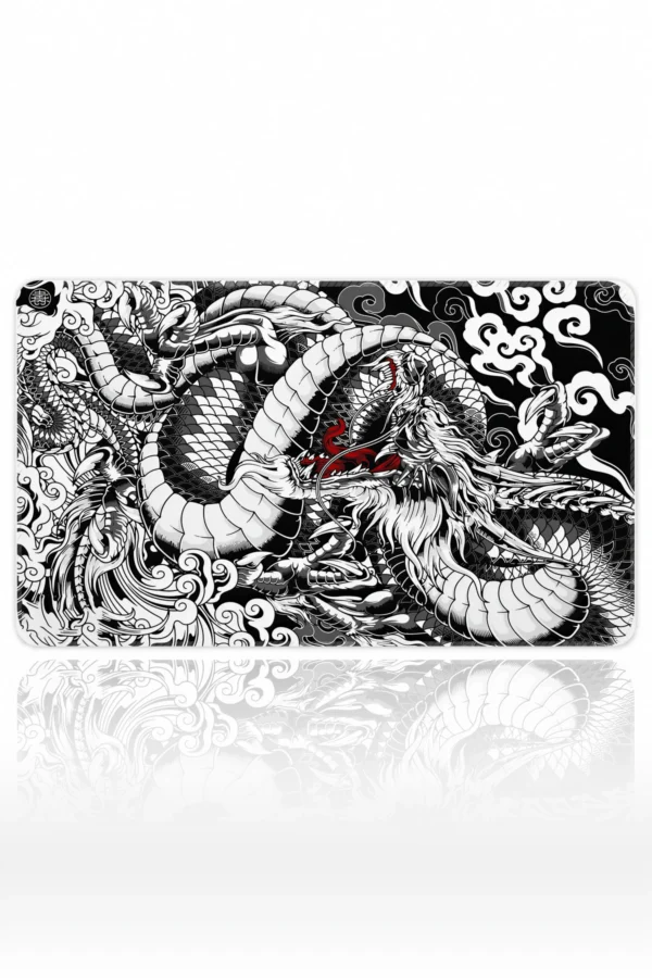 Ember Dragon Siyah Beyaz Dizüstü Gaming Mousepad
