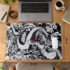 Ember Dragon Siyah Beyaz Dizüstü Gaming Mousepad
