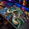 Ember Dragon Yeşil 60x40 Gaming Mousepad Ember Dragon Yeşil Dizüstü Gaming Mousepad
