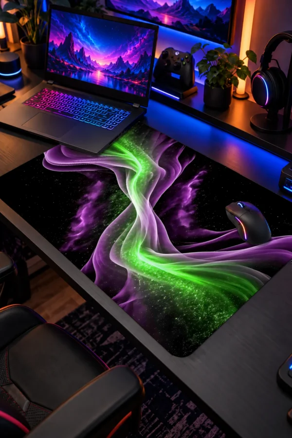 Amethyst Nebula Dizüstü Gaming Mousepad