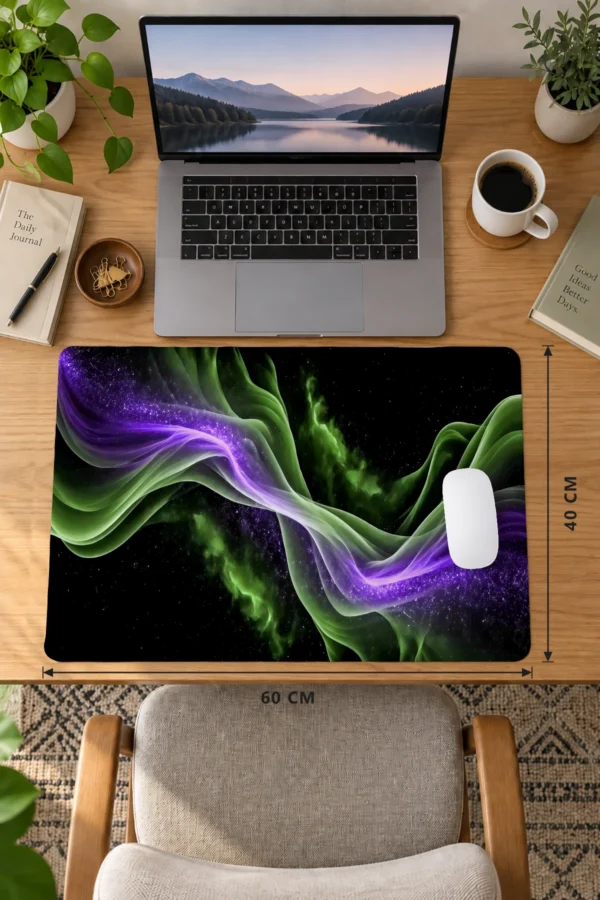 Emerald Nebula 60x40 Gaming Mousepad Emerald Nebula Dizüstü Gaming Mousepad