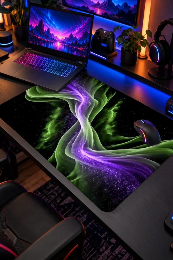 Emerald Nebula 60x40 Gaming Mousepad Emerald Nebula Dizüstü Gaming Mousepad
