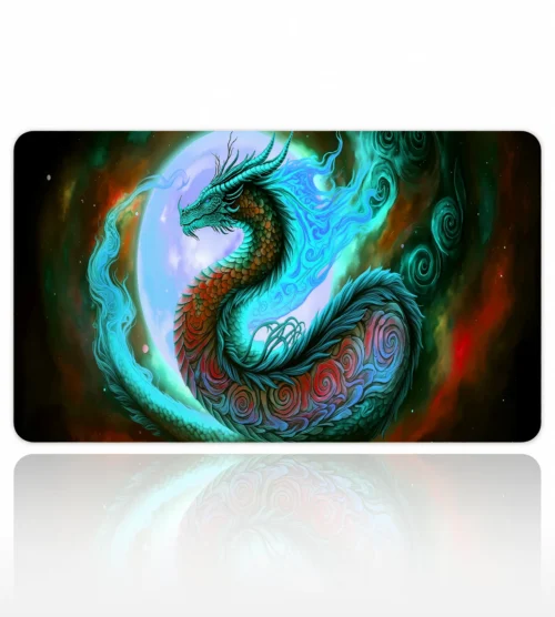 Jade Moon Wyrm 60x40 Gaming Mousepad Jade Moon Wyrm Dizüstü Gaming Mousepad