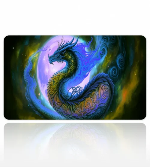 Cobalt Moon Wyrm 60x40 Gaming Mousepad Cobalt Moon Wyrm Dizüstü Gaming Mousepad