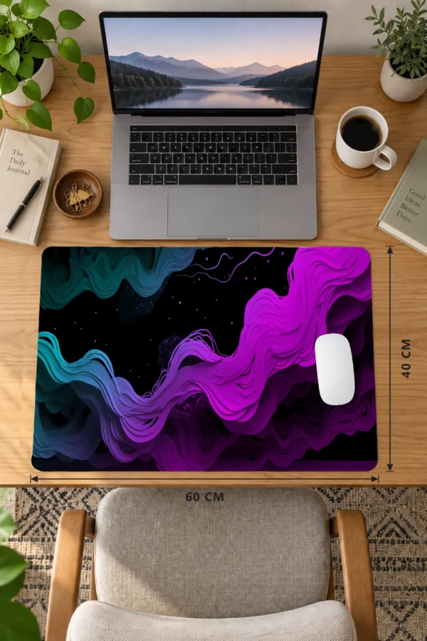 Orchid Currents 60x40 Gaming Mousepad Orchid Currents Dizüstü Gaming Mousepad