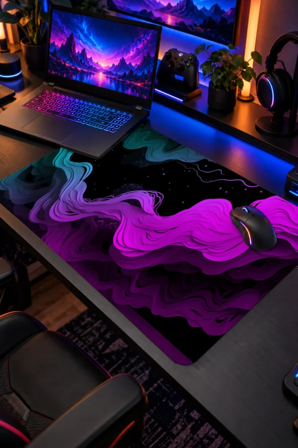 Orchid Currents 60x40 Gaming Mousepad Orchid Currents Dizüstü Gaming Mousepad